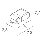 EXENIA SRL - EXE9D050010AL ON/OFF 75X38X22