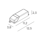 EXENIA SRL - EXE9D050020AL ON/OFF 125X38X23