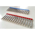CABUR SRL - CBRPTP0302R PTP/3/02/R PONTE A PETTINE ROSSO 2 POLI