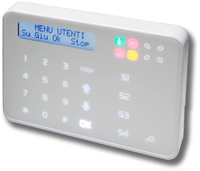IESS SRL - EAAESSENZA TASTIERA DI COMANDO CAPACITIVA SU RS485