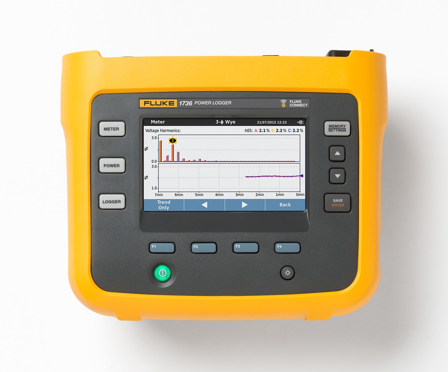 FLUKE ITALIA SRL - FLK4563561 1736/B ANALIZZATORE PQ TRIFASE NO IFLEX