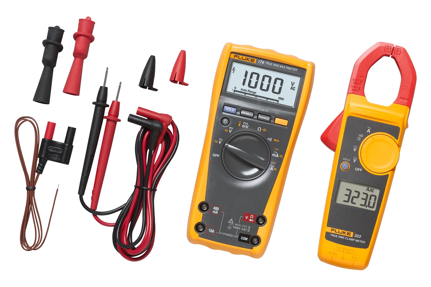 FLUKE ITALIA SRL - FLK4370598 179-2/IMSK CON 179-2,323,80BK-A,TL75,AC1