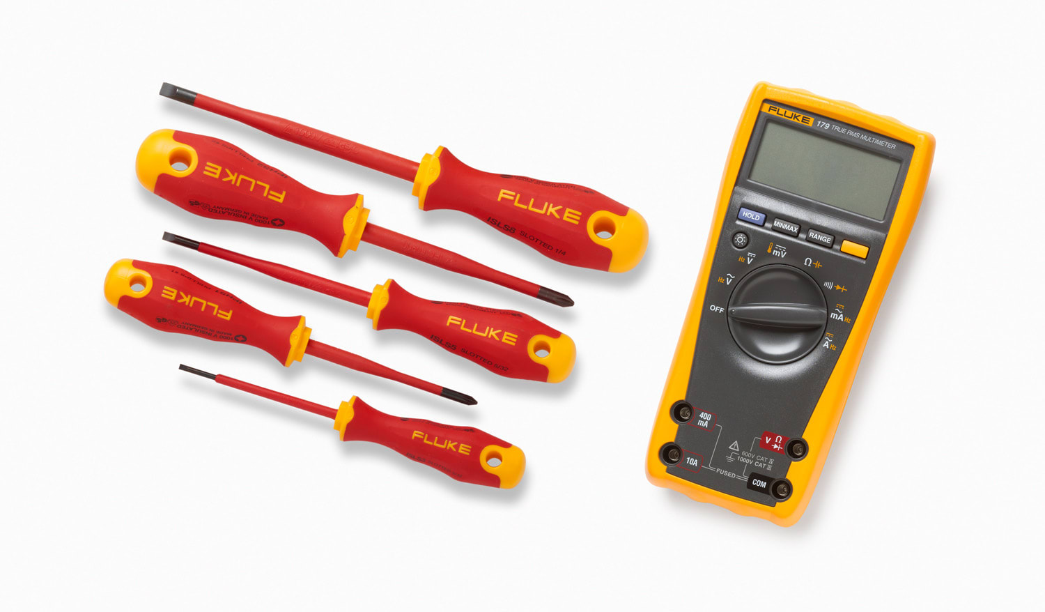 FLUKE ITALIA SRL - FLK5133982 IB179M MULTIMETRO 179 +CACCIAVITI ISOLAT