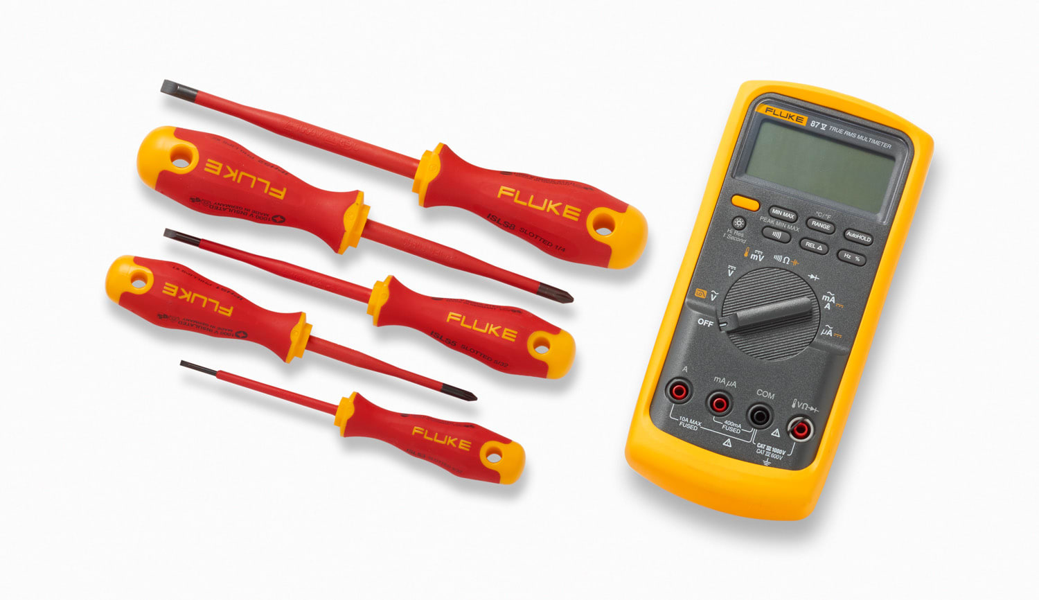 FLUKE ITALIA SRL - FLK5134107 IB875M MULTIMETRO 87-5 + CACCIAVITI ISOL