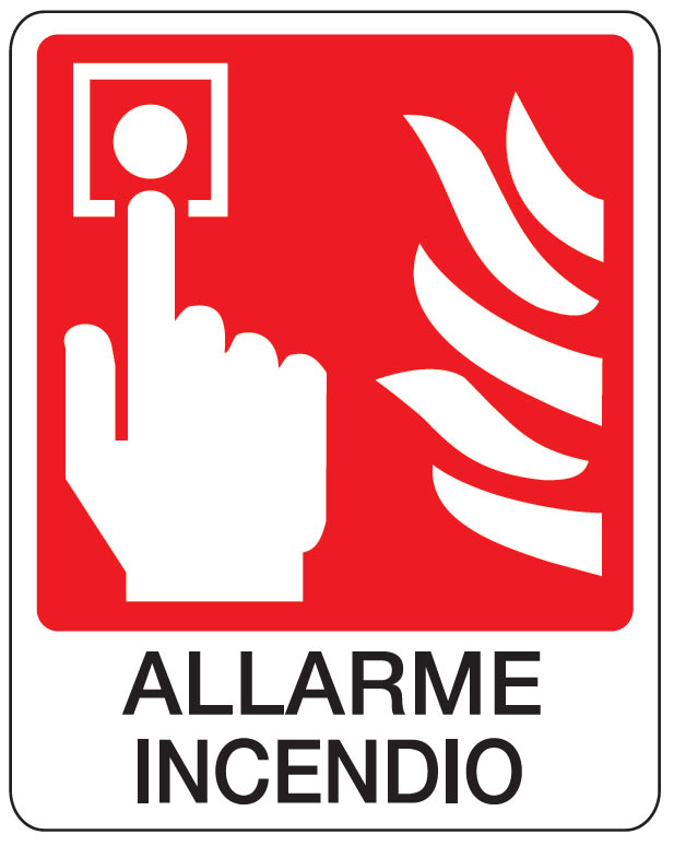 OCMEI SRL - OCMF005-1662-E CART.160X210MM ALLARME INCENDIO