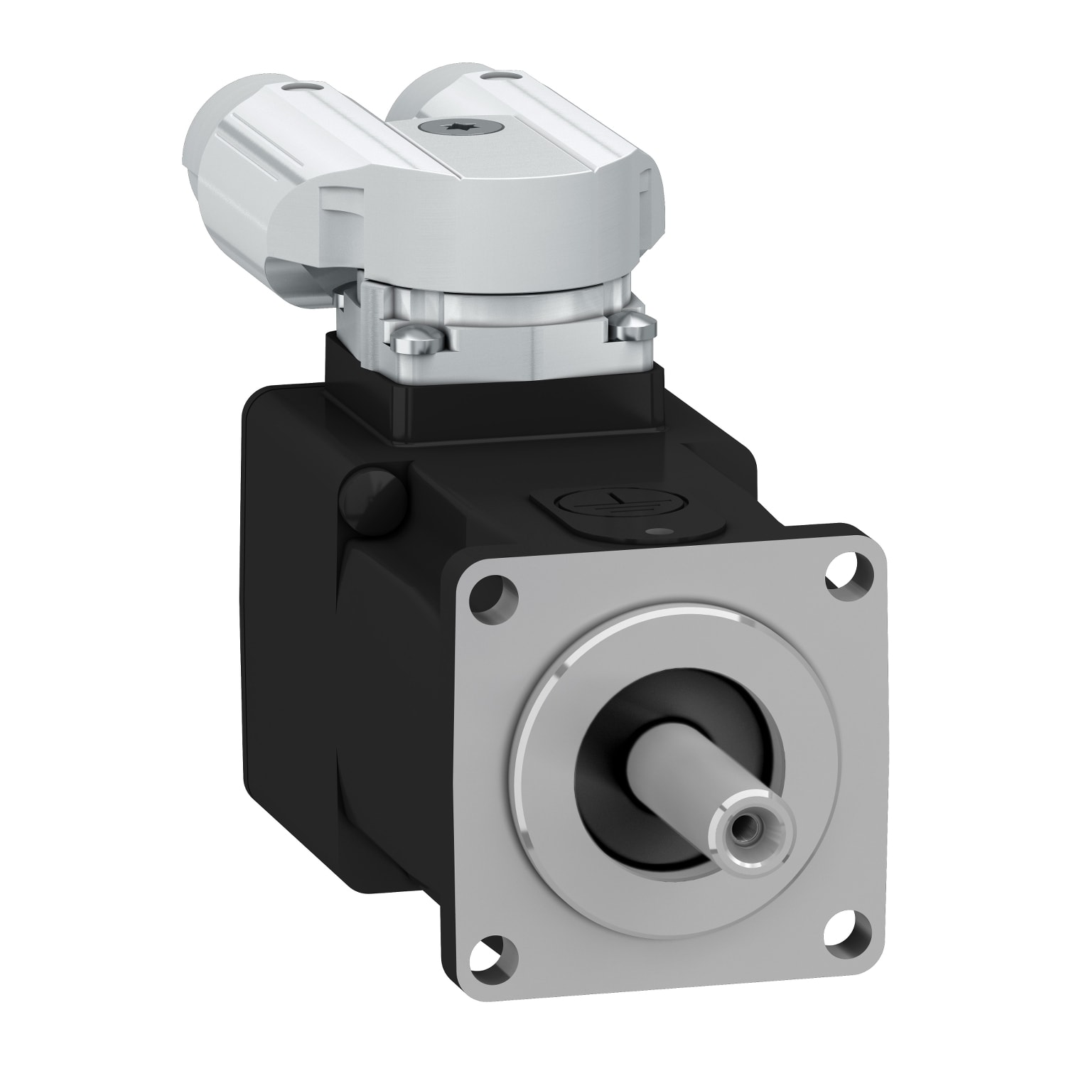 SCHNEIDER ELECTRIC - SNRBSH0401P06A2A Servomotore BSH040 0,21Nm albero liscio IP54 SingleT 16 Sin/Cos no freno connettori 90°