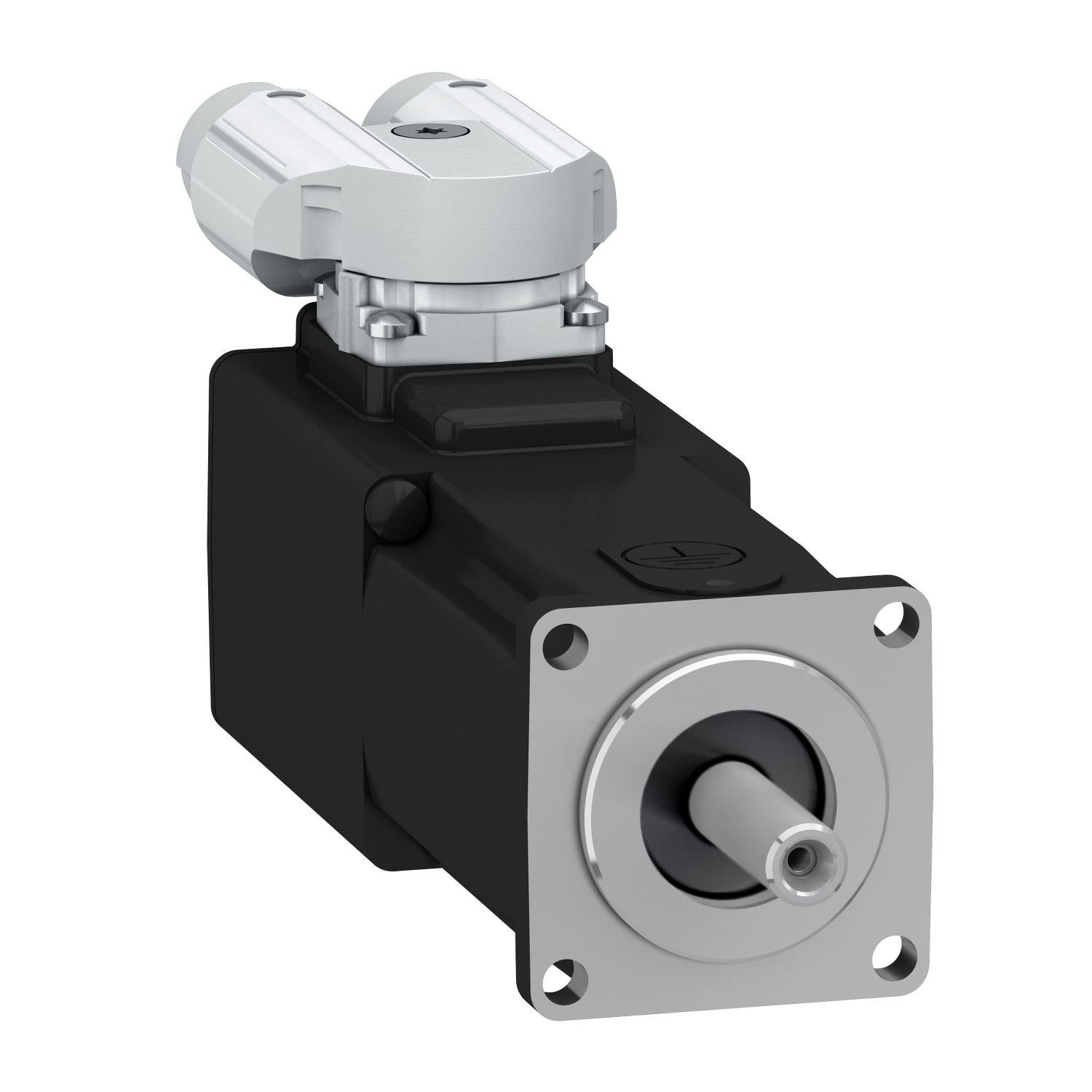 SCHNEIDER ELECTRIC - SNRBSH0402P27F2A Servomotore BSH040 0,39Nm albero liscio IP65 MultiT 16 Sin/Cos freno connettori 90°