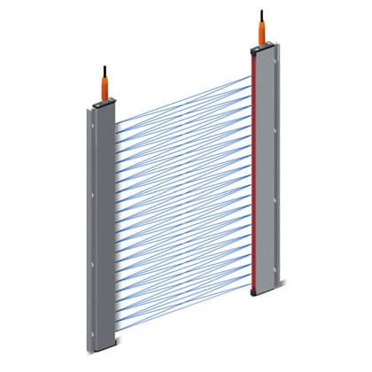 OMRON - OMRF3E06T6 SENSORE-PLURIRAGGIO SBARR.ALT.180MM CONN