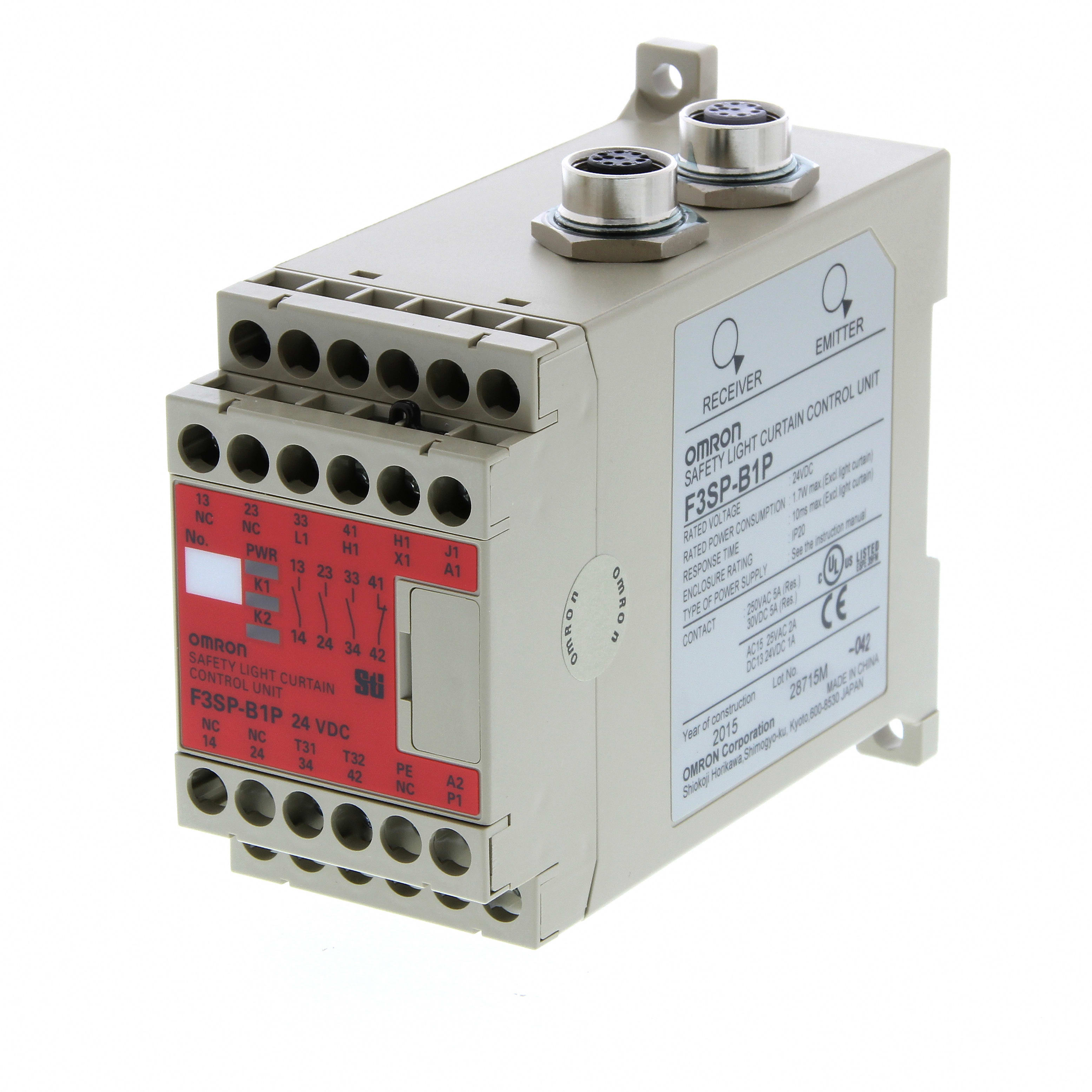 OMRON - OMRF3SPB1P-14601200 CENTRALINA PER F3SJ CON CONNETTORI M12