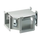 NVENT HOFFMAN - HOFF126LTA Raccordo a T con profilo incernierato a innesto e apertura superiore, 12,00x6,00, grigio, acciaio
