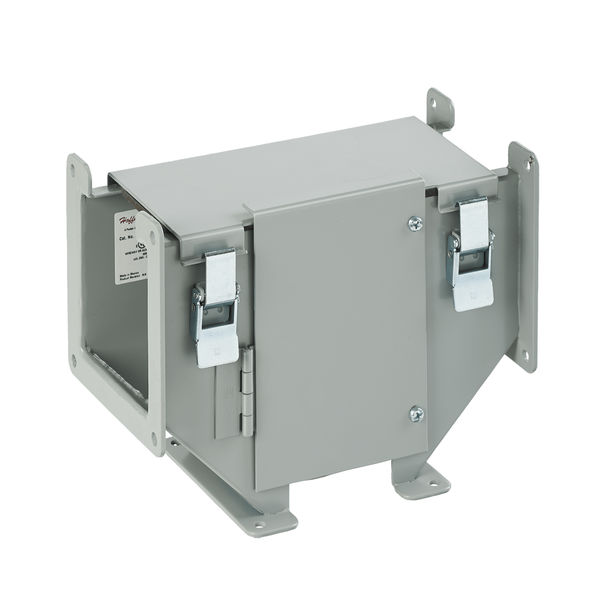 NVENT HOFFMAN - HOFF22LTC Raccordo a T con profilo incernierato a innesto e apertura superiore esterna, 2,50x2,50, grigio, acciaio