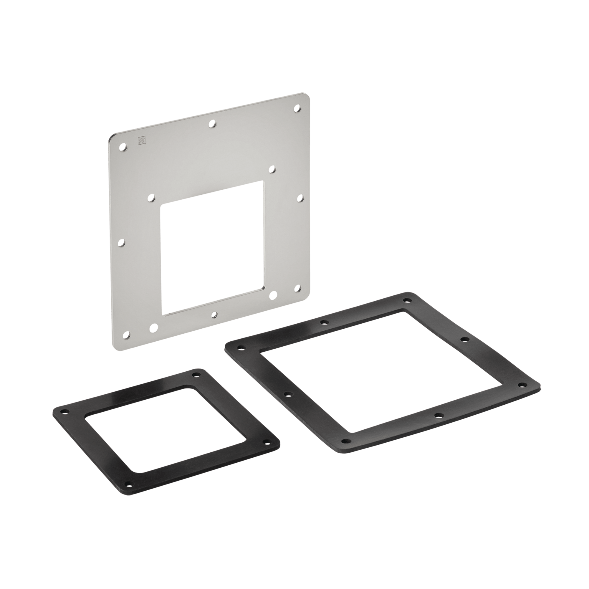 NVENT HOFFMAN - HOFF66WRE44SS Boccola di riduzione con foro perimetrale passante, da 6x6 a 4x4, con spazzole, SS304