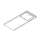 FACAL SRL - FAFD666 SOLO PIANO DI LAVORO 3/4 C/BOTOLA PER TR