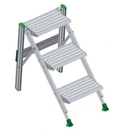 FACAL SRL - FAFPO-3 SGABELLO PLIO A TRE GRADINI