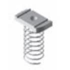 FEMI-CZ SPA - FCZD0C27S08X40E DADO+MOLLA PER UR1 M8 Z.ELETTR. 100PZ E