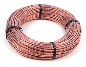 CAVO IN MATASSA - FF5CORRIG25M CORDA RAME NUDO 1X25 IN MATASSA 100MT.