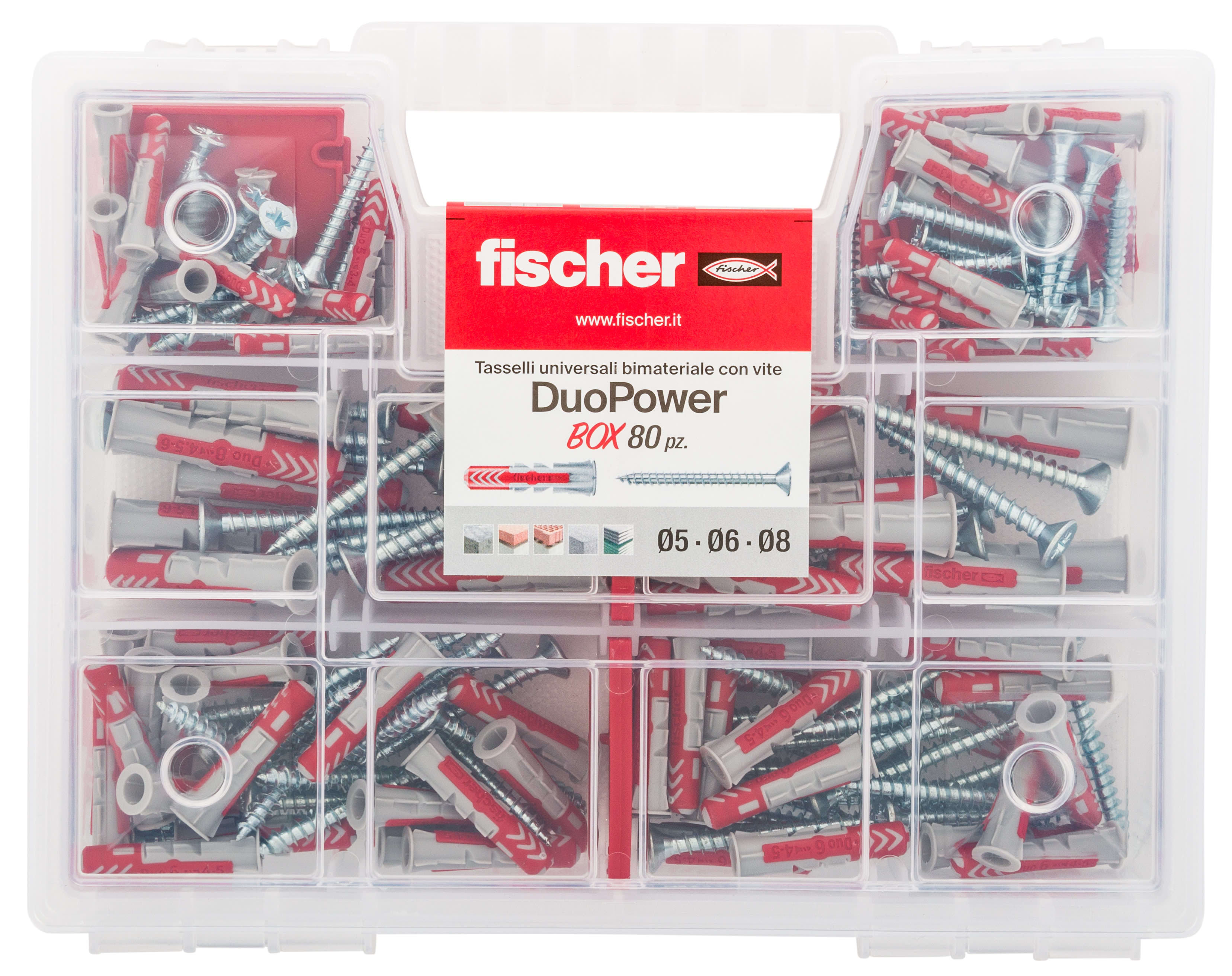 FISCHER ITALIA - FIS00544546 KIT DUOPOWER S 80PZ