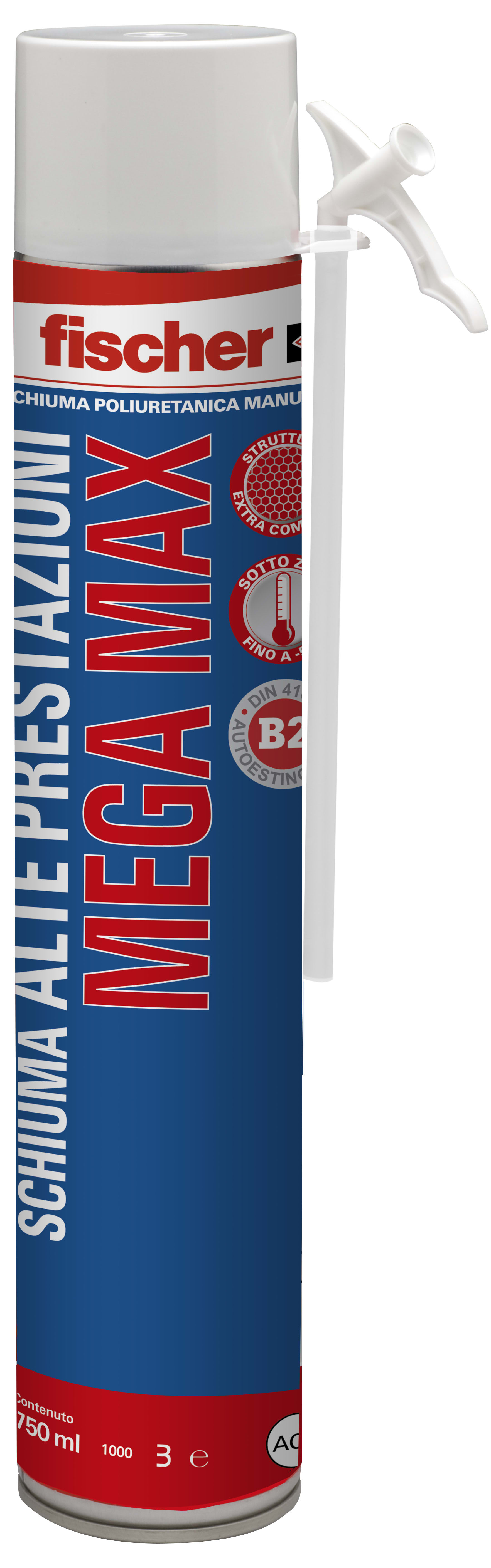 FISCHER ITALIA - FIS00559617 PU MEGA MAX 750 MANUALE