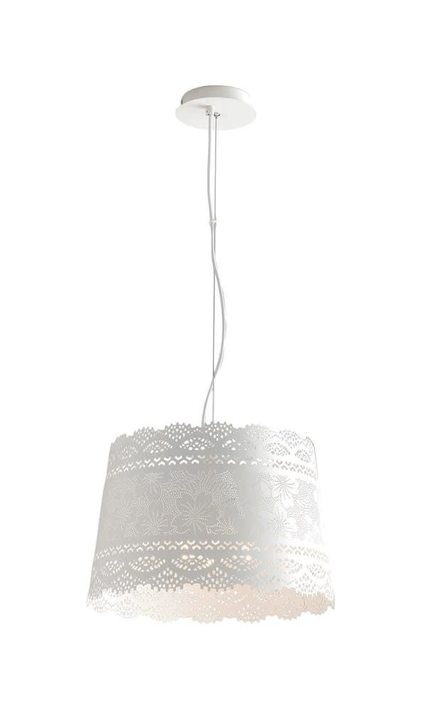 F.A.N. EUROPE LIGHTI - FHLI-CLUNY-S40 SOSPENS. CLUNY BIANCO 40X27,5