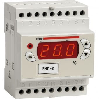 VEMER SPA - VEMVM670700 FHT-2DA TERMOREGOLATORE 24/230 VAC