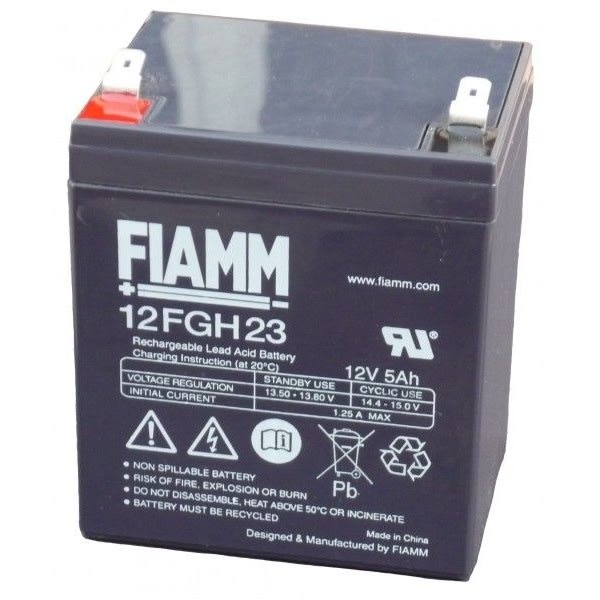 FIAMM ENERGY TECH. - FI112FGH23 BATTERIE A SCARICA RAPIDA12V 5,0AH