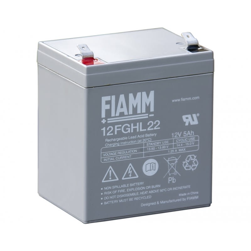 FIAMM ENERGY TECH. - FI112FGHL22 BATTERIE LUNGA VITA (10 ANNI) 12FGHL22