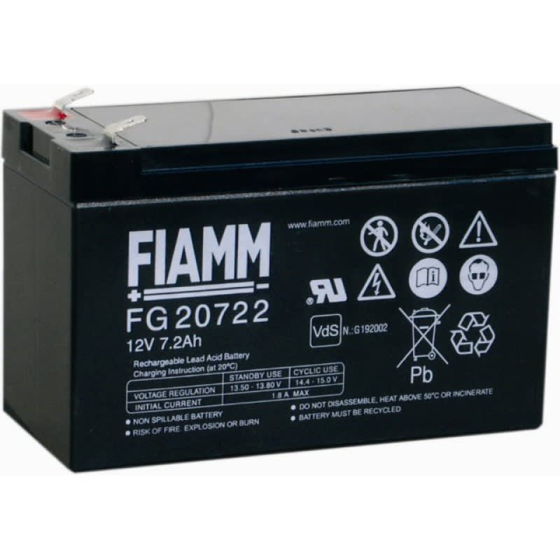 FIAMM ENERGY TECH. - FI1FG20722 BATTERIE STANDARD 12V 7,2AH