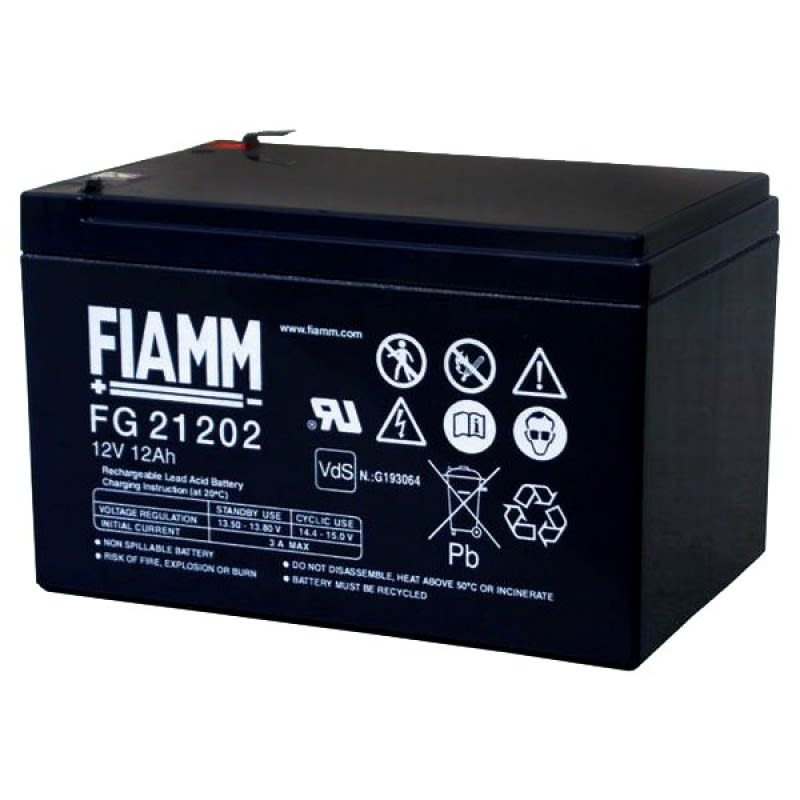 FIAMM ENERGY TECH. - FI1FG21202 BATTERIE STANDARD 12V 12AH