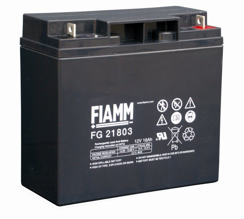FIAMM ENERGY TECH. - FI1FG21803 BATTERIE STANDARD 12v 18ah