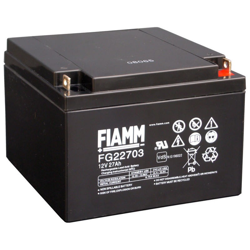 FIAMM ENERGY TECH. - FI1FG22703 BATTERIE STANDARD 12v 27ah