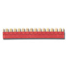 FINDER SPA - FIN093161 PETTINE 16 POLI ROSSO