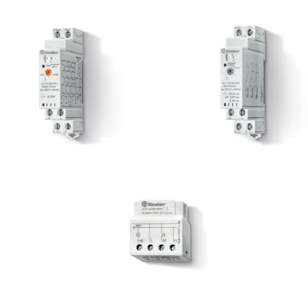 FINDER SPA - FIN15718230B200 DIMMER INCASSO LED/INCAND. 200W