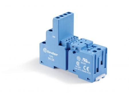 FINDER SPA - FIN94P4SPA ZOCCOLO MORSETTI PUSH-IN 4P S.55