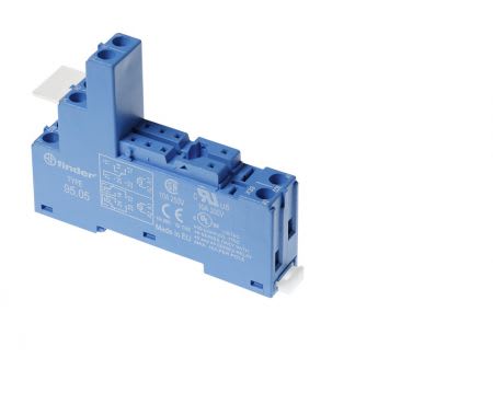 FINDER SPA - FIN95P5SPA ZOCCOLO MORSETTI PUSH-IN 2P S.40/41/44
