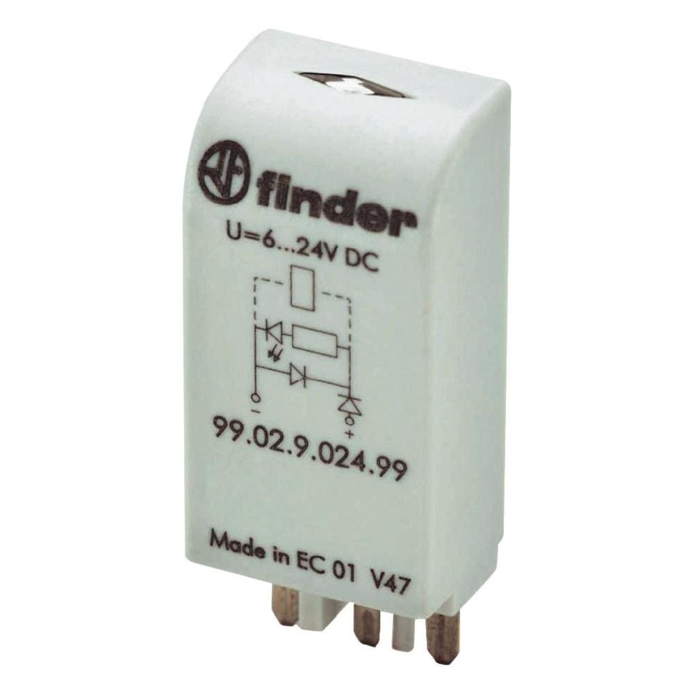 FINDER SPA - FIN9902902499 MOD. LED+DIODO-POLARITA STANDARD 6-24V