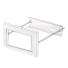 DOSSENA SNC DI BAR - DOS9FLANGIA2D FLANGIA MONTAGGIO FRONTEQUADRO 2DIN