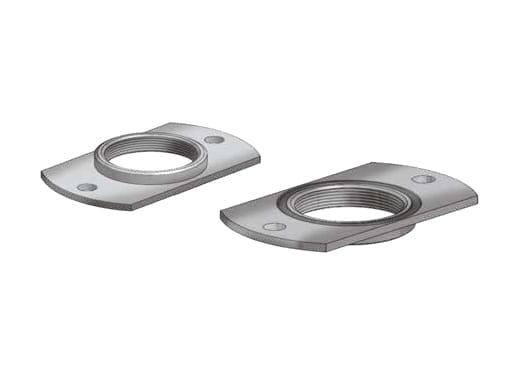 EURO 2000 SPA - UROP75240 FLANGIA PER RACC METAL/NY M40X1.5