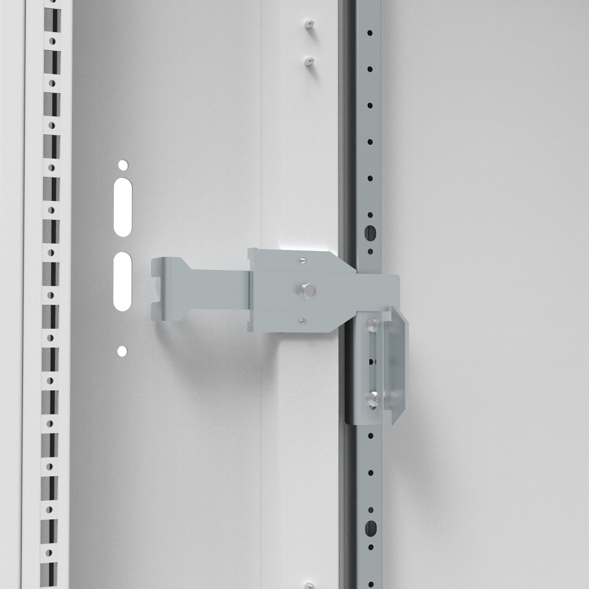 NVENT HOFFMAN - HOFFMD01 Kit interblocco sportello principale, FMD, 116x185x56 mm, zincato, in lamiera d'acciaio