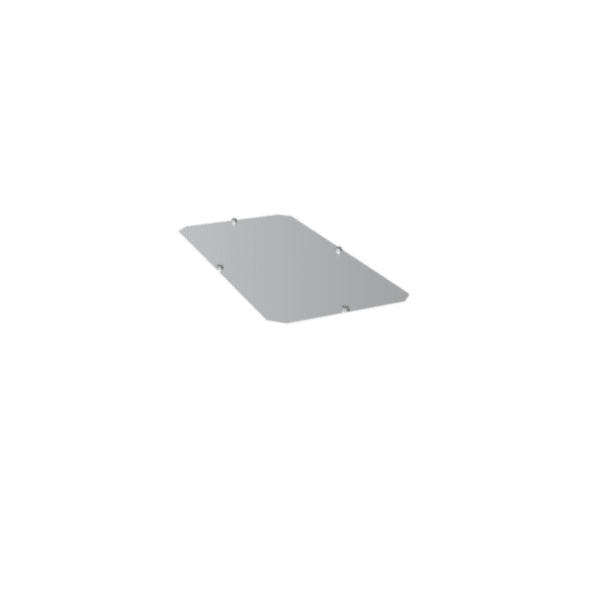 HAGER - HAGFN10040AL PIASTRA INGR CAVI PIENA Q.EVO 1000X400