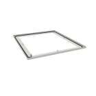 HAGER - HAGFN4580CEW PIASTRA PASSACAVI APERTA Q.EVO 450X800