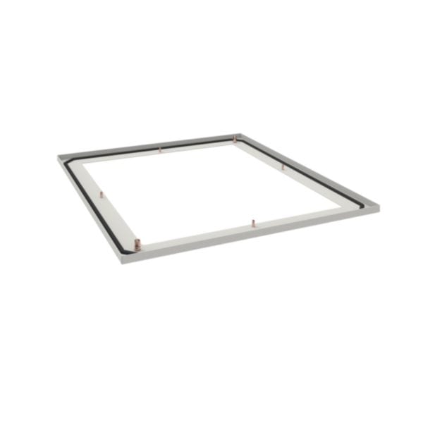 HAGER - HAGFN4580CEW PIASTRA PASSACAVI APERTA Q.EVO 450X800