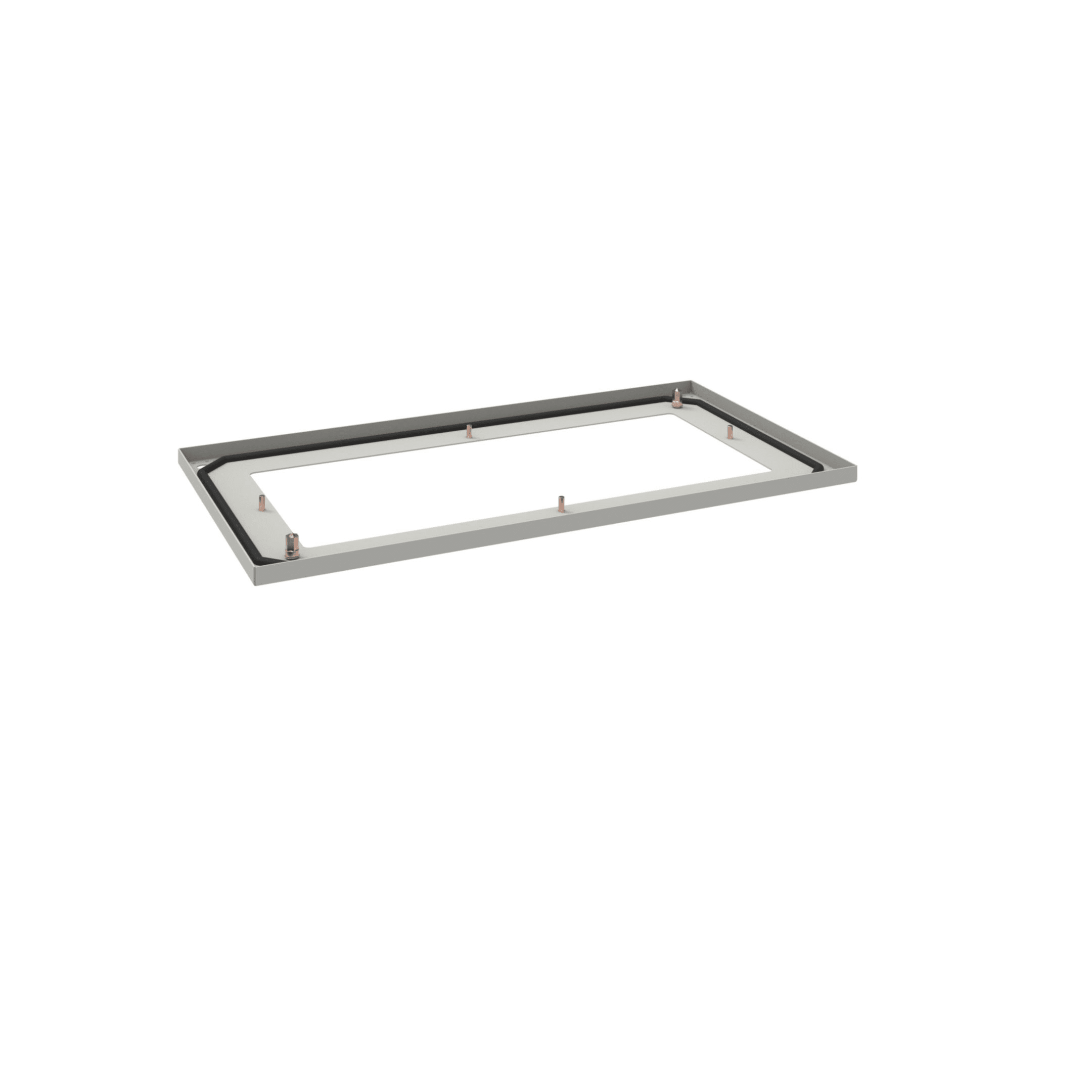 HAGER - HAGFN7040CEW PIASTRA PASSACAVI APERTA Q.EVO 700X400