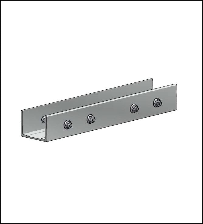 ALUSISTEMI - ALUFTM0160 ELEMENTO DI GIUNZIONE LONGHERONE HP - IN