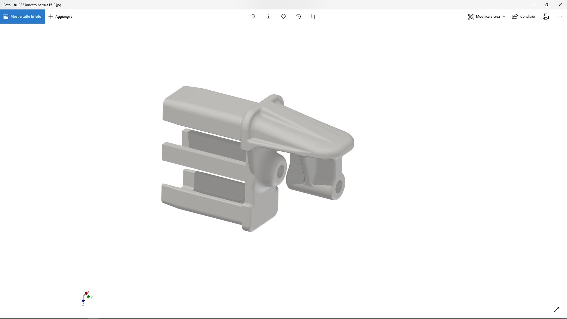 FACAL SRL - FAFFU-233 INNESTO BARRA STABILIZZATRICE PER PIEDE