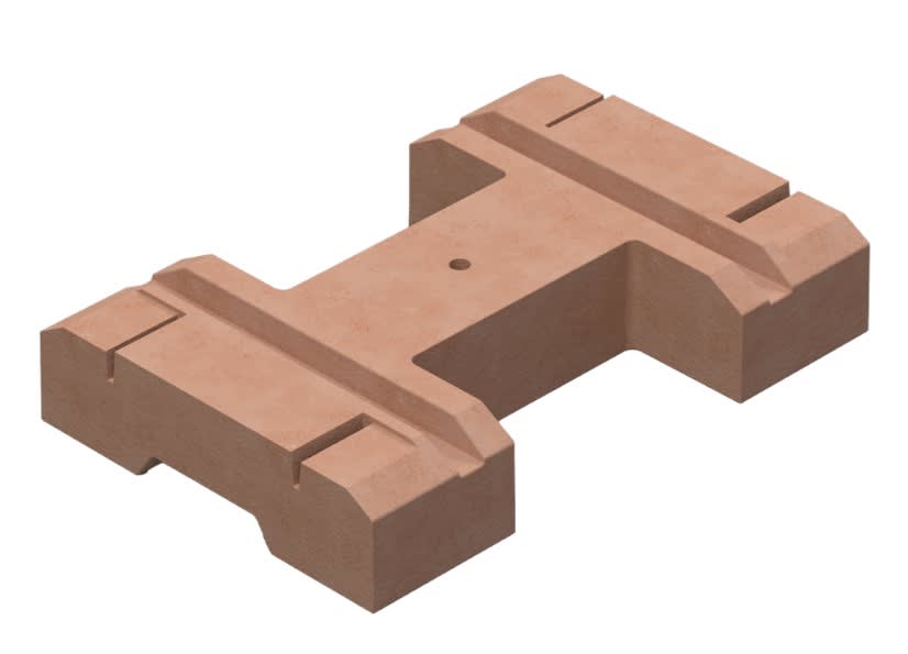 TEKNOMEGA SRL - TKGFVT7506 Zavorre in cemento H90mm - 20 kg