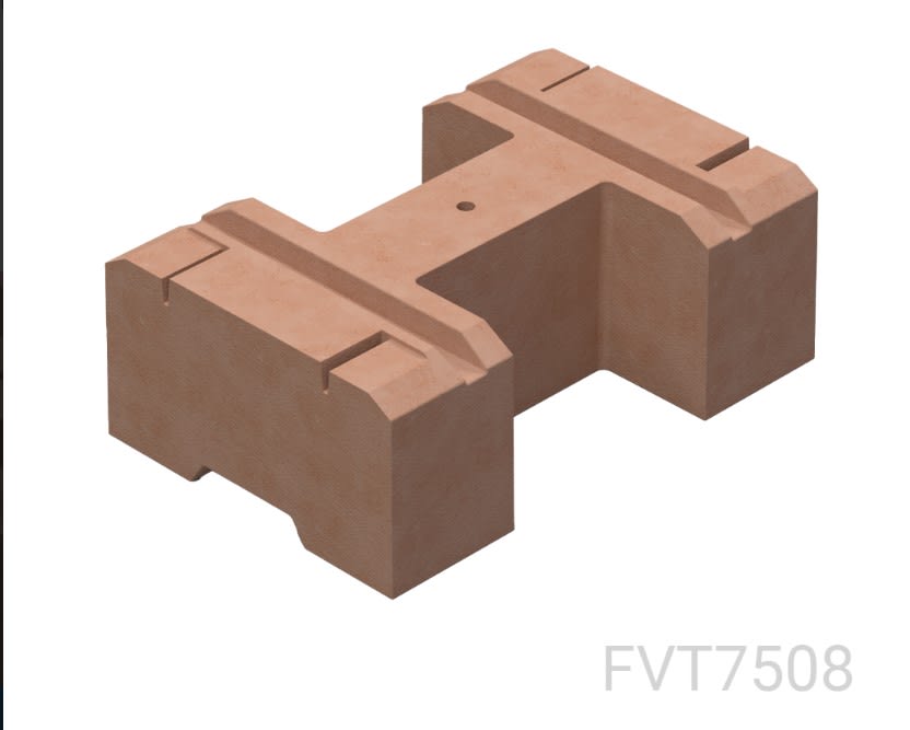 TEKNOMEGA SRL - TKGFVT7508 Zavorre in cemento H180mm - 40 kg