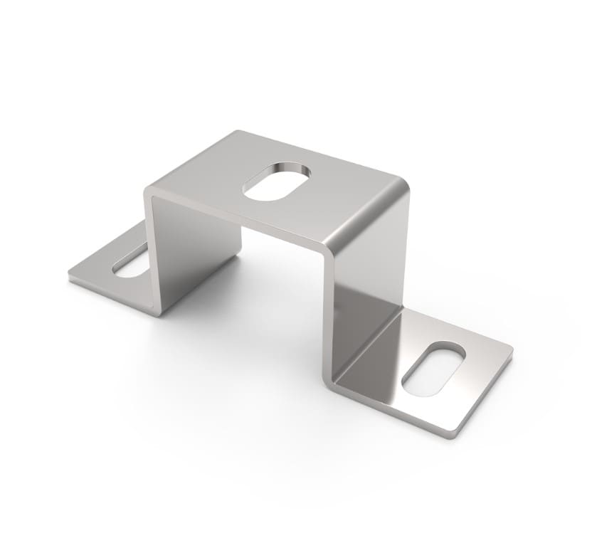 TEKNOMEGA SRL - TKGFVT9137 STAFFA A OMEGA INOX X BARRA FILETTATA M1