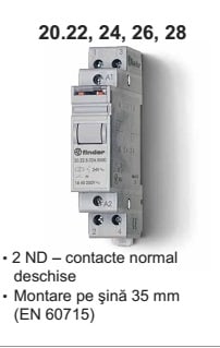 FINDER SPA - FIN202480084000 RELE AD IMPULSI 17.5MM 2NO 16A 4SEQUENZ