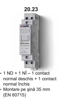 FINDER SPA - FIN202390604000 RELE AD IMPULSI 17.5MM 1NO+1NC 16A