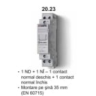 FINDER SPA - FIN202390604000 RELE AD IMPULSI 17.5MM 1NO+1NC 16A